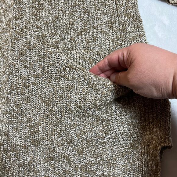 Banana Republic Open Front Knit Cardigan Size Medium Casual Minimalist Preppy - Picture 4 of 9